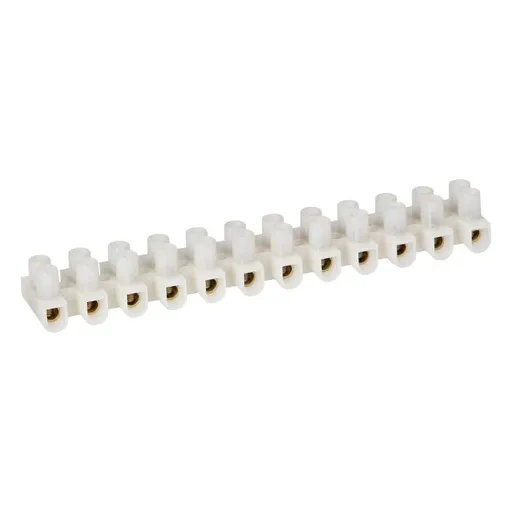 [ORNOR-SZ-8018/10/10] 149510-12 track PRO brass busbar, max.10mm2, PA UL94-V1, 10 pcs