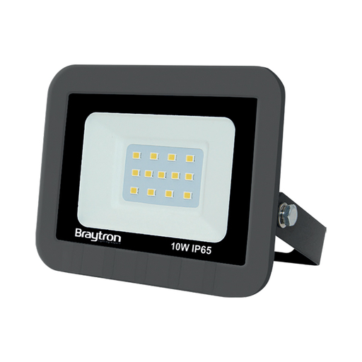 [BRYBT60-11002] 102069 - 10W GREY 3000K IP65 LED FLOODLIGHT-BRY