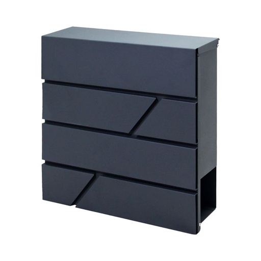 [ORNMB-6/A] 148023-PALAWAN, mailbox, newspaper rack, anthracite