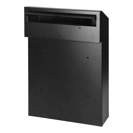 [ORNMB-5/B] 148030 - FIJI passthrough mailbox with cylinder lock, black