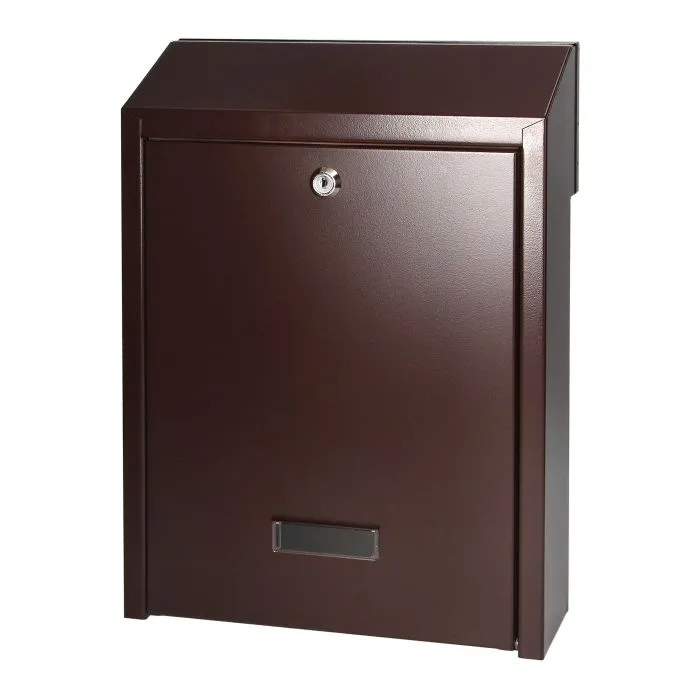 [ORNMB-5/BR] 148032 - FIJI mailbox passthrough mailbox with cylinder lock, brown