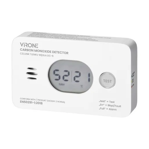 [ORNDC-6] 149879 - Batterypowered carbon monoxide detector 2xAA,10 years