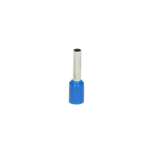 [ORNOR-KK-8100/0,7/8] 149580 - Insulated cable end terminal, max. section 0.75mm2, copper sleeve length: 8mm, 100pcs