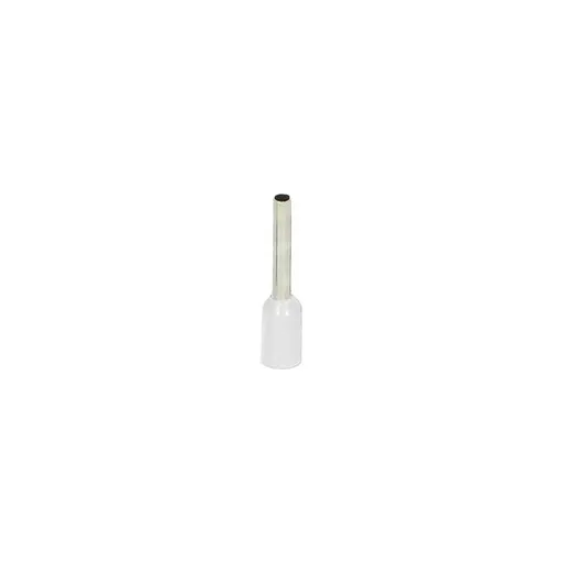[ORNOR-KK-8100/0,5/8] 149576 - Insulated cable end terminal, max. section 0.5mm2, copper sleeve length: 8mm, 100pcs.