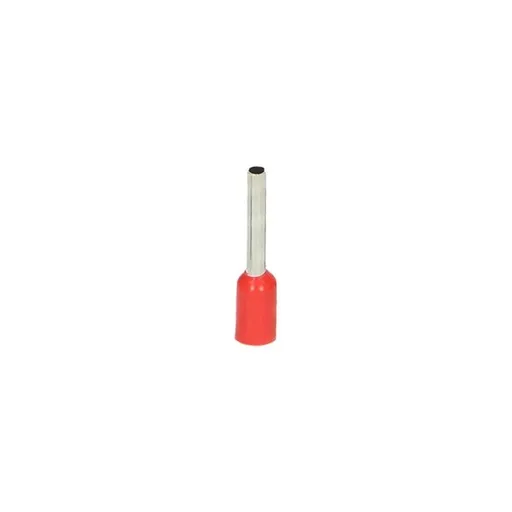 [ORNOR-KK-8100/1/10/B2] 149583 - Insulated cable end terminals, max. section 1mm2, copper sleeve length: 10mm, blister pack 25 pcs