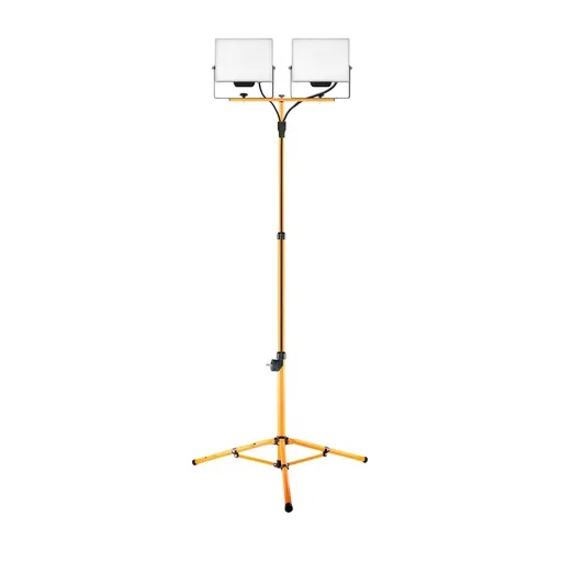 [LWK0160502] 160502 - 100W (2x50W) Projecteur de Chantier trépied pour les professionnels 6400K IP65 9.000lm PC Cover 1,8m - LDL