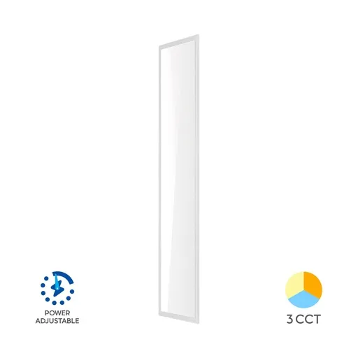 [BRYBP16-33180] 105102-BRY-PANELLED-40W-295x1195-WHT-3IN1-LED PANEL LIGHT