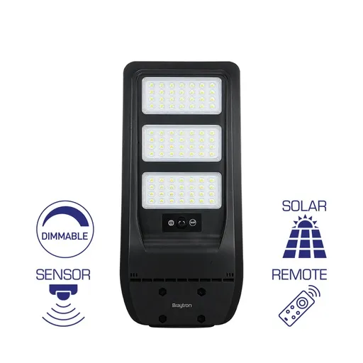 [BRYBT43-05031] 101763 - 50W Street Light with Solar and Sensor 6500K IP65 BRY