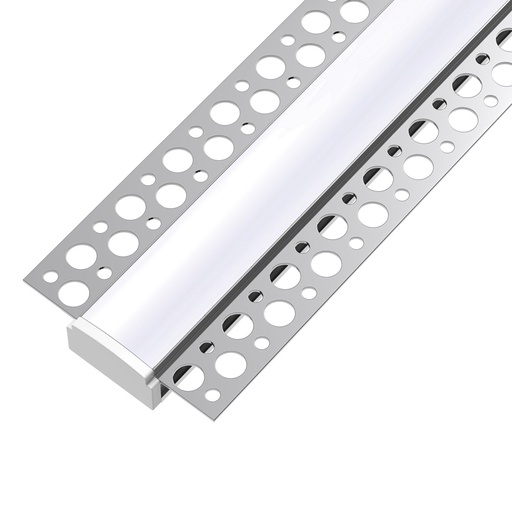 [LDL109036] 109036 - 2 meters Plaster Aluminium Profile for  LED Strip for Drywall ALU-LDL