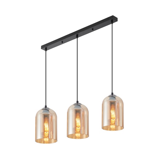 [BRYBV01-00046] 103332 - BRY-S004S-3H-3xE27-AMB-PENDANT LIGHT - BRY