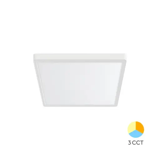 [BRYBP07-10380] 103345 - BRYJADESLRWHTSQR26W3IN1CEILING LIGHT