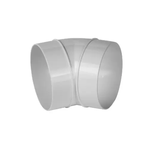 [AWTKO100-23/45] 170505 - Round ventilation duct knee piece 45' (ø100) - AWT 