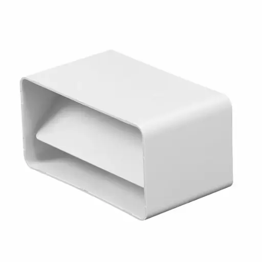 [AWTKP55-22] 170516 - Flat ventilation duct connector with reverse valve (55x110) -AWT