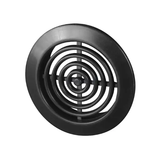 [AWTT73CZ] 170537 - MINI AWENT Series grille black (2 units)  Ø45 - AWT