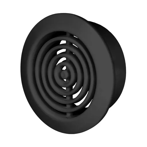 [AWTT73CZ] 172950  - MINI AWENT Series grille black (2 units) Ø45 - AWT