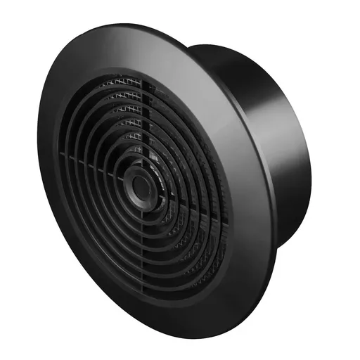 [AWTT65CZ] 172936  - Ceiling grille black ø125 - AWT