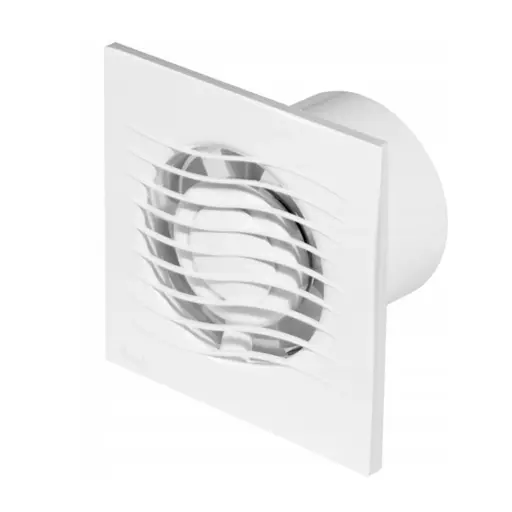[AWTWAV100W] 170133 - WAVE Series fan with pull switch white Ø100 - AWT 