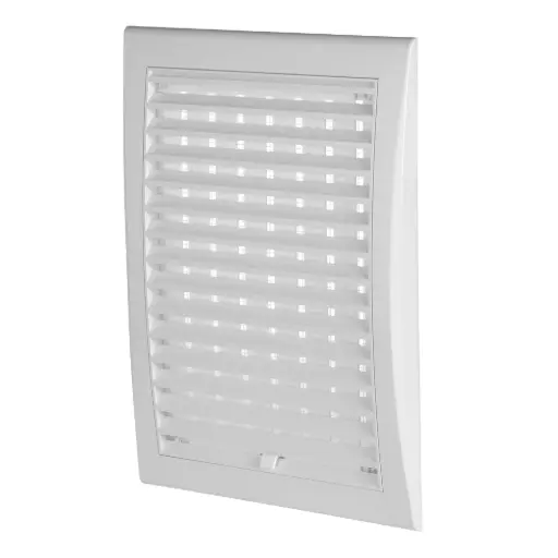 [AWTTL4] 172692  - LUNA Series grille with anti-insect net and shutter 140x210 white - AWT