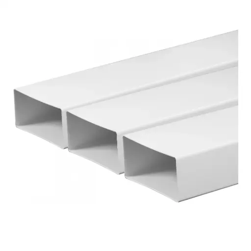 [AWTKP75-15] 170615 - Flat ventilation duct 75x150 1,5m ABS - AWT  