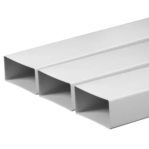 [AWTKP75-15] 172501  - Flat ventilation duct 75x150 1,5m ABS - AWT
