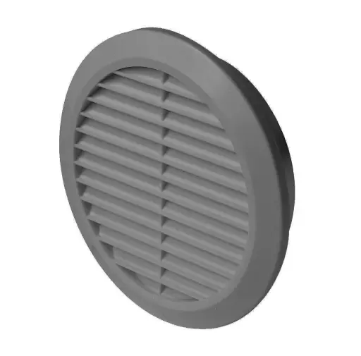 [AWTT36GR] 170618 - CLASSIC Series grille with anti-insect net and adjustable inlet Ø100-Ø150 - AWT  