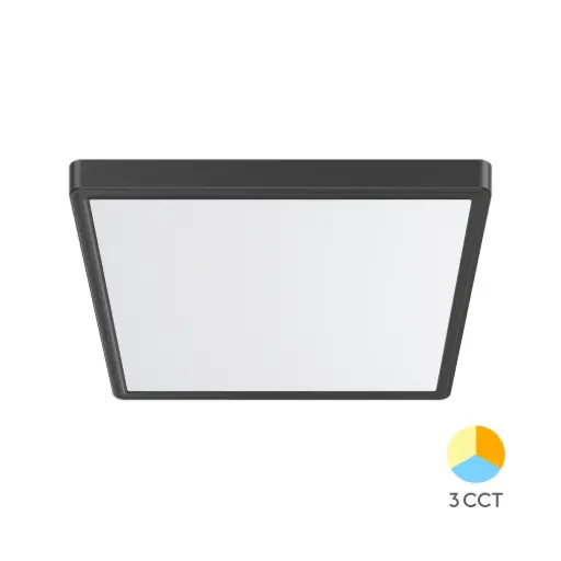 [BRYBP07-10481] 103354-BRY-JADE-SLR-BLACK-SQR-36W-3IN1-CEILING LIGHT  