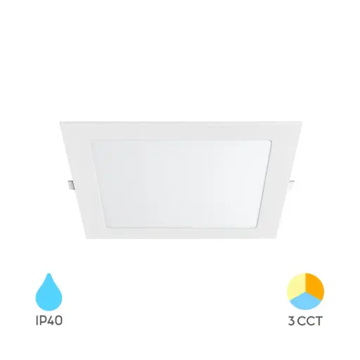 [BRYBP02-61280] 105111 - SMDCSP12WSQR6INCWHT3IN1LED PANELBRY
