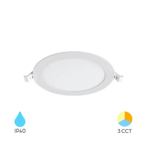 [BRYBP01-61280] 120331 - SMDCRP12WRND6INCWHT3IN1LED PANELBRY