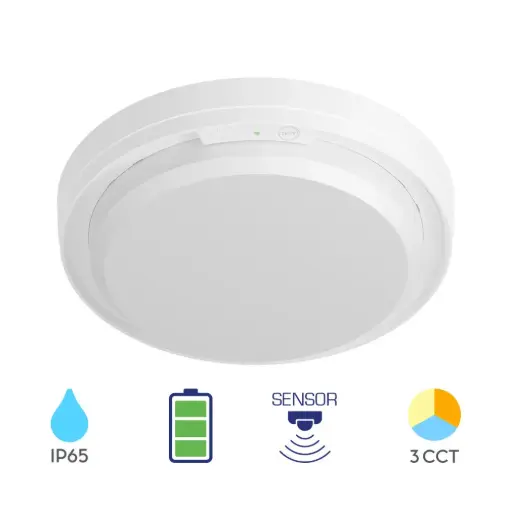 [BRYBC15-00980] 120167 - MOON18W3IN1KITIP65CEILING LIGHT BRY