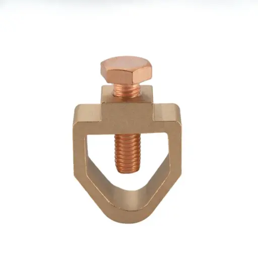 [LES1020303] 020303 - Brass Copper Earth Rod Clamp  - ERT 