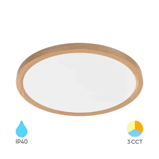 [BRYBP07-00587] 120342 - JADESLRWDNRND45W3IN1CEILING LIGHT BRY