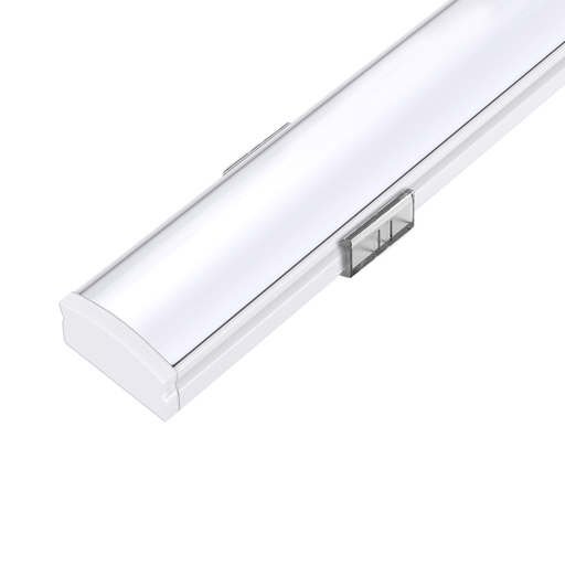 [LDL109024] 109024 - 1 meter Surface Aluminium Profile for LED Strip Multi Purpose Use White - LDL