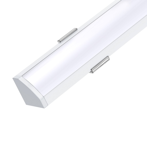 [LDL109032] 109032 - 1 meter Corner Aluminium Profile for LED Strip Multi Purpose Use White - LDL