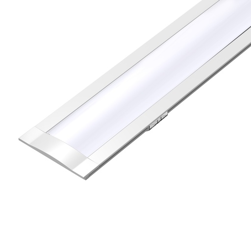 [LDL109035] 109035 - 1 meter Recessed Aluminium Profile for LED Strip Multi Purpose Use, MDF, Drywall, Tile White - LDL
