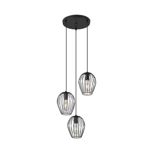 [BRYBV03-00051] 120445 - Pendant Light 3xE27 Black