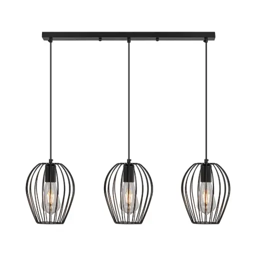 [BRYBV03-00052] 120446 - Pendant Light 3xE27 Black