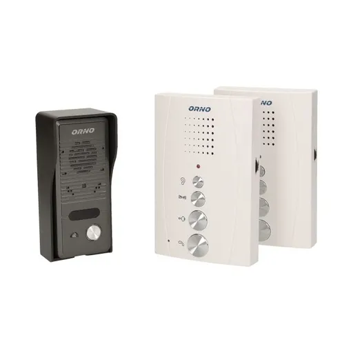 [ORNOR-DOM-RE-920/W] 140006-Interphone unifamilial, sans combiné, ELUVIO INTERCOM
