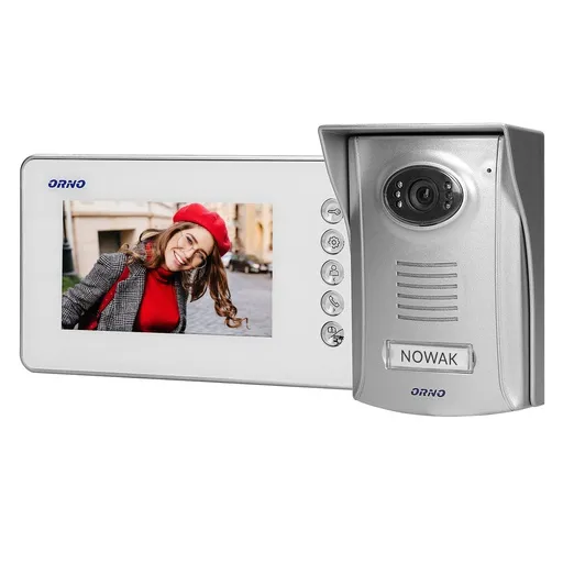 [ORNOR-VID-SU-1058/W] 140007 - Visiophone unifamilial AMMO 4,3"