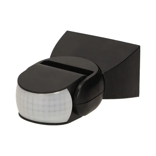 [ORNOR-CR-236/B] 149095 - Adjustable PIR motion sensor, IP65 detection range 180 degree, 12m; protection rating IP65; black