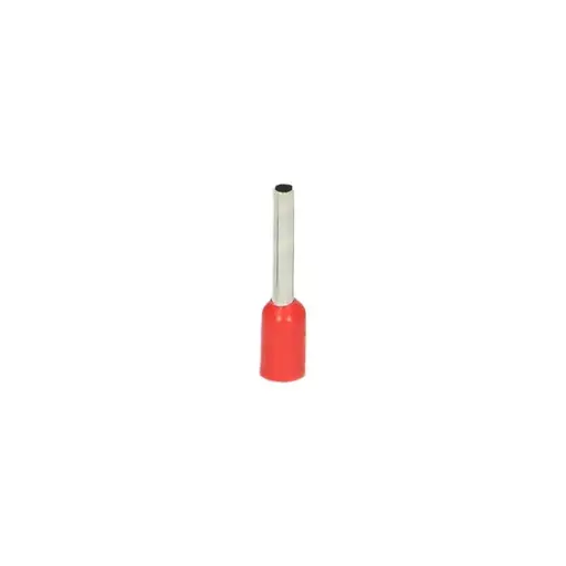 [ORNOR-KK-8100/1/8] 149582 - Insulated cable end terminal, max. section 1mm2, copper sleeve length: 8mm, 100pcs.