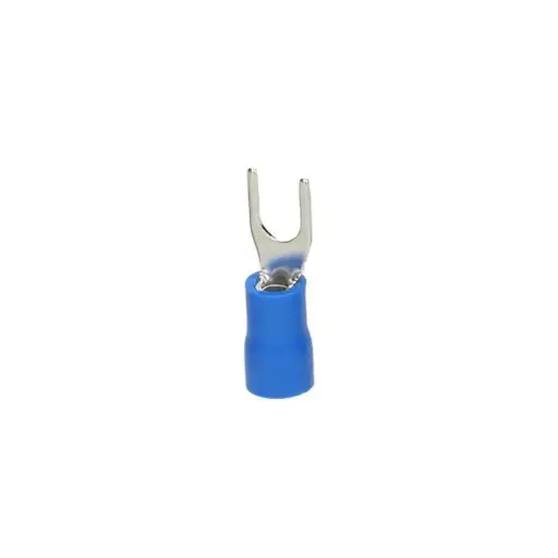 [ORNOR-KK-8104/2,5/4] 146576 - Insulated spade terminal, max. section 2.5mm², spade for M4 screw, 100pcs