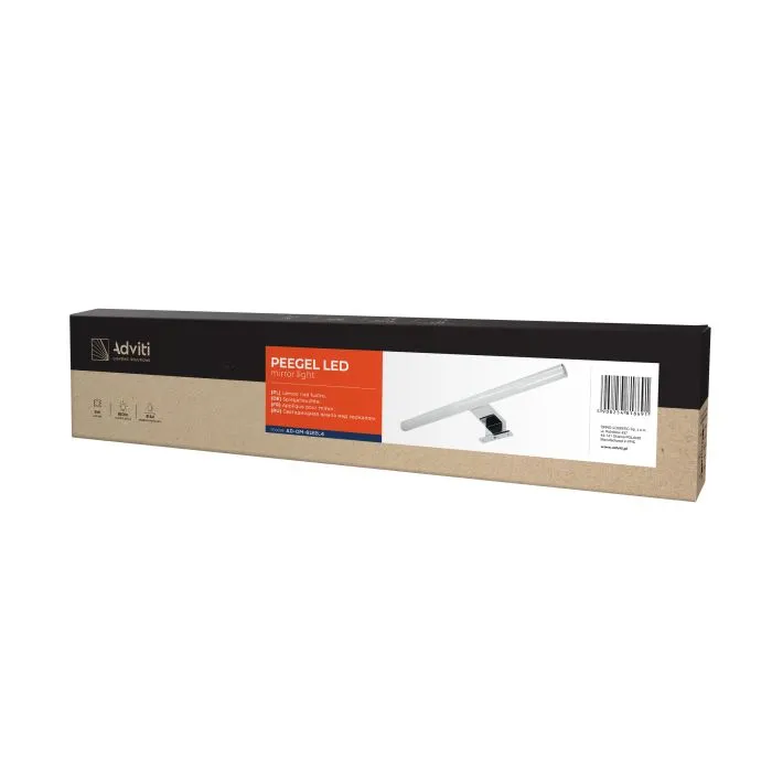 [ORNAD-OM-6122L4] 140042-PEEGEL LED 9W mirror lamp 810lm, 4000K, 60 cm long, plastic + acrylic-ORN