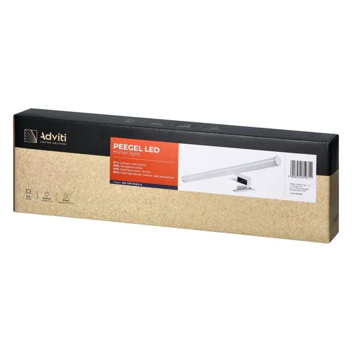 [ORNAD-OM-6121L4] 140043-PEEGEL LED mirror lamp 540lm, 4000K, 40 cm long, plastic+acrylic-ORN