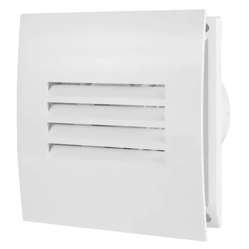 [AWTWPCB110Z] 172014 - PULSAR Series fan with front propeller, back draft damper, equipped with terminal block connector Ø110 white