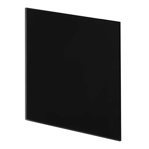 [AWTPTGB125M] 172146 - TRAX Front Panel for Fan's housing  Ø 125 glass black matte