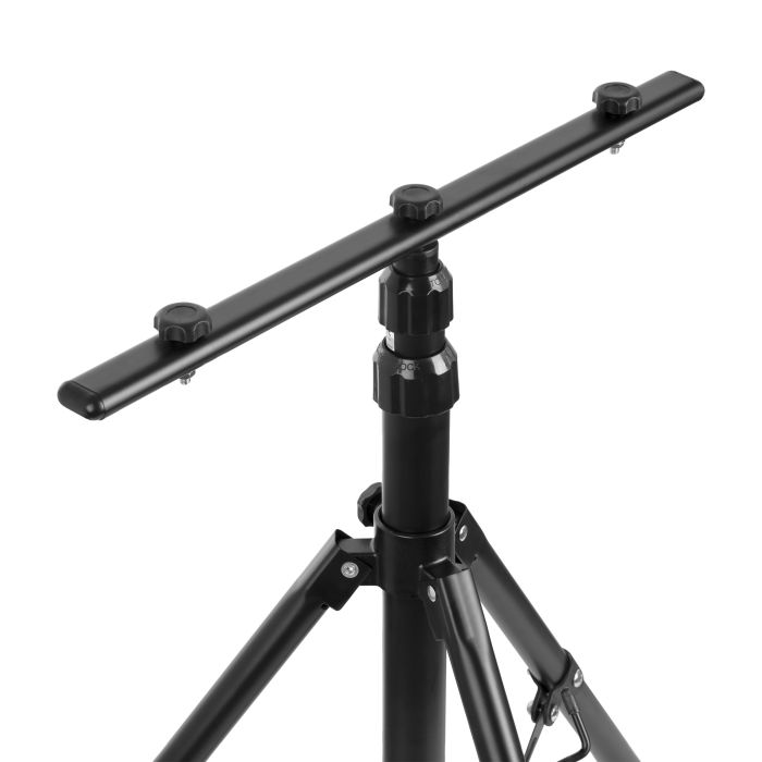 [ORNAD-NL-6136ST/B] 140061-Double tripod for LED floodlights, black-ORN