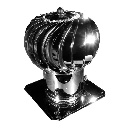 [AWTNOK150N] 172654 - Spherical revolving cowl Ø150 inox
