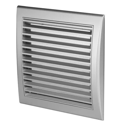 [AWTTL5SS] 172694 - LUNA Series grille - with anti-insect net 160x160 satin