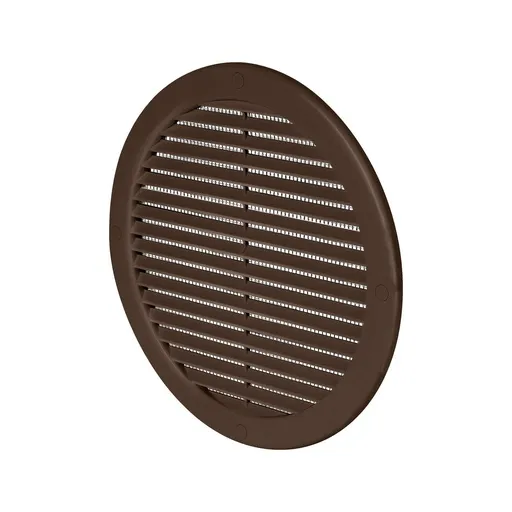 [AWTTRU18BR] 172792 - TRU Series grille - with anti-insect net Ø150 brown