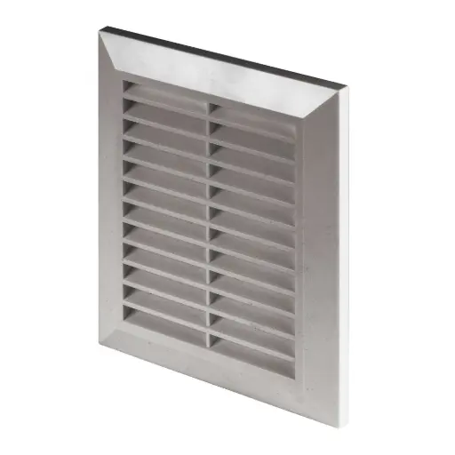 [AWTT48aSS] 172810 - CLASSIC Series grille - with anti-insect net, without flange   110x140 white